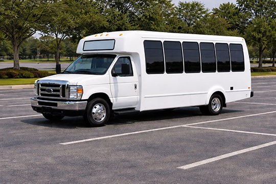 20-passenger minibus available for charter in Riverview, FL