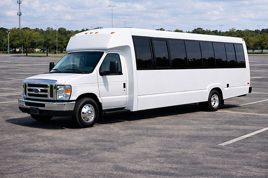 25-passenger minibus available for charter in Riverview, FL